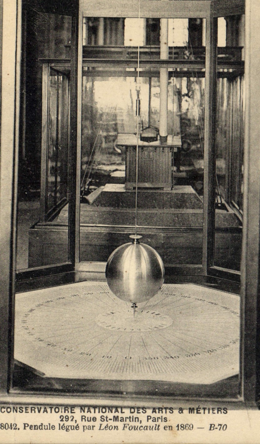 Pendule de Foucault — Conservatoire national des arts et métiers, Paris — B-70
