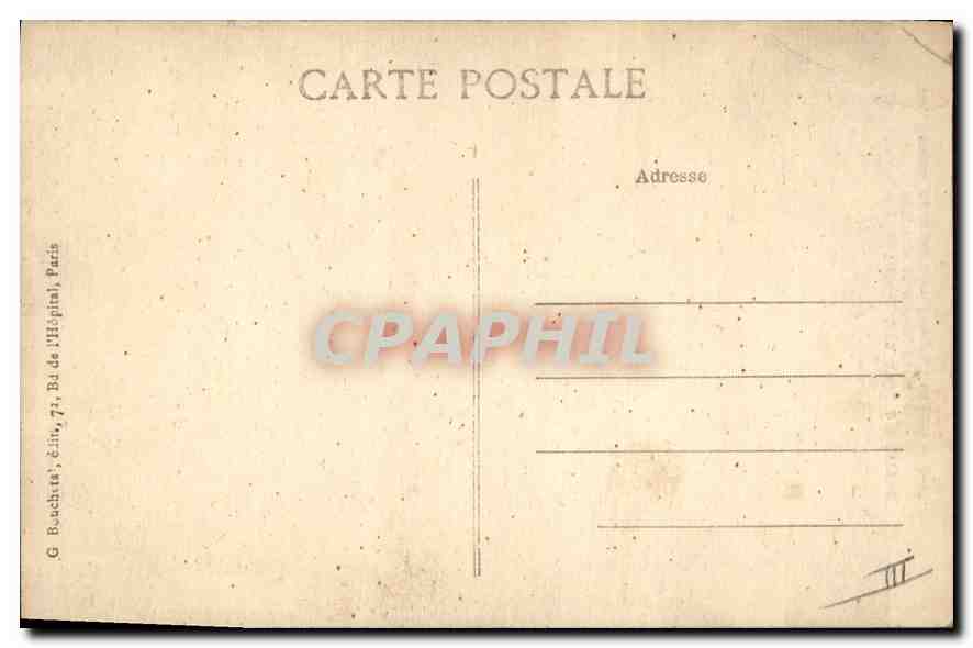 Pendule de Foucault — Conservatoire national des arts et métiers, Paris — B-70 — Verso