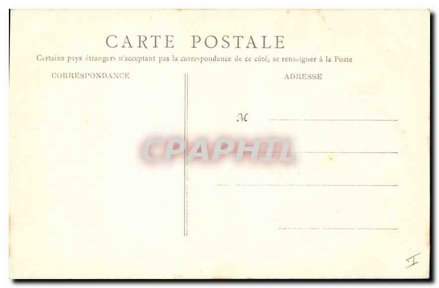 CPA Paris Eglise Saint Jean Baptiste Bellevilles  — Rückseite