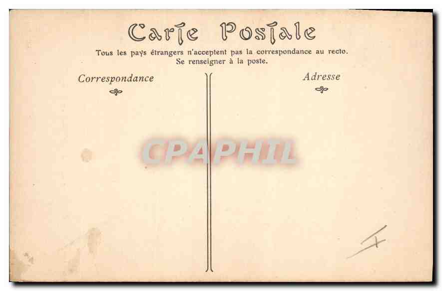 CPA Paris Eglise Saint Nicolas des Champs  — Verso