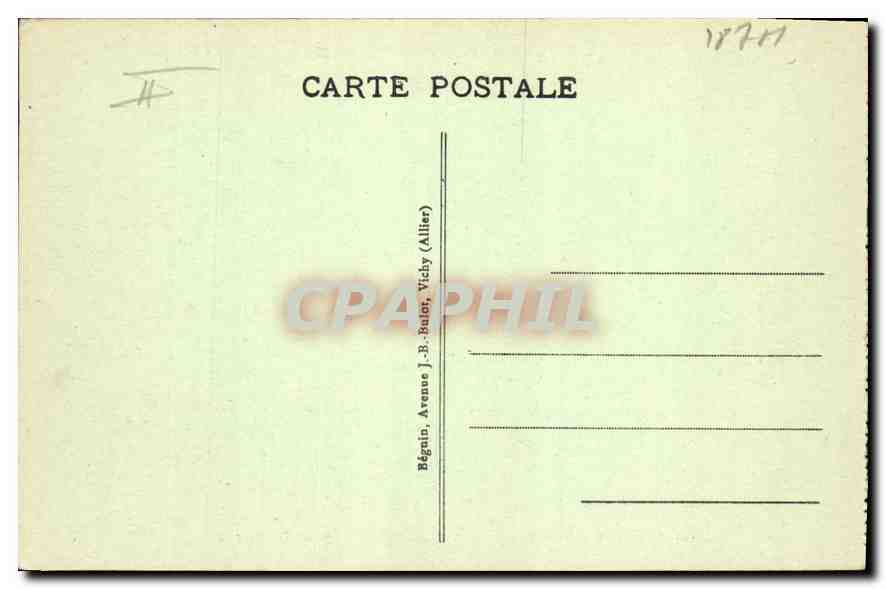 Vue sur les Cratères — Route Automobile du PUY-de-DOME — L'Auvergne Pittoresque — n°4256 — éditeur Ideal — Reverso
