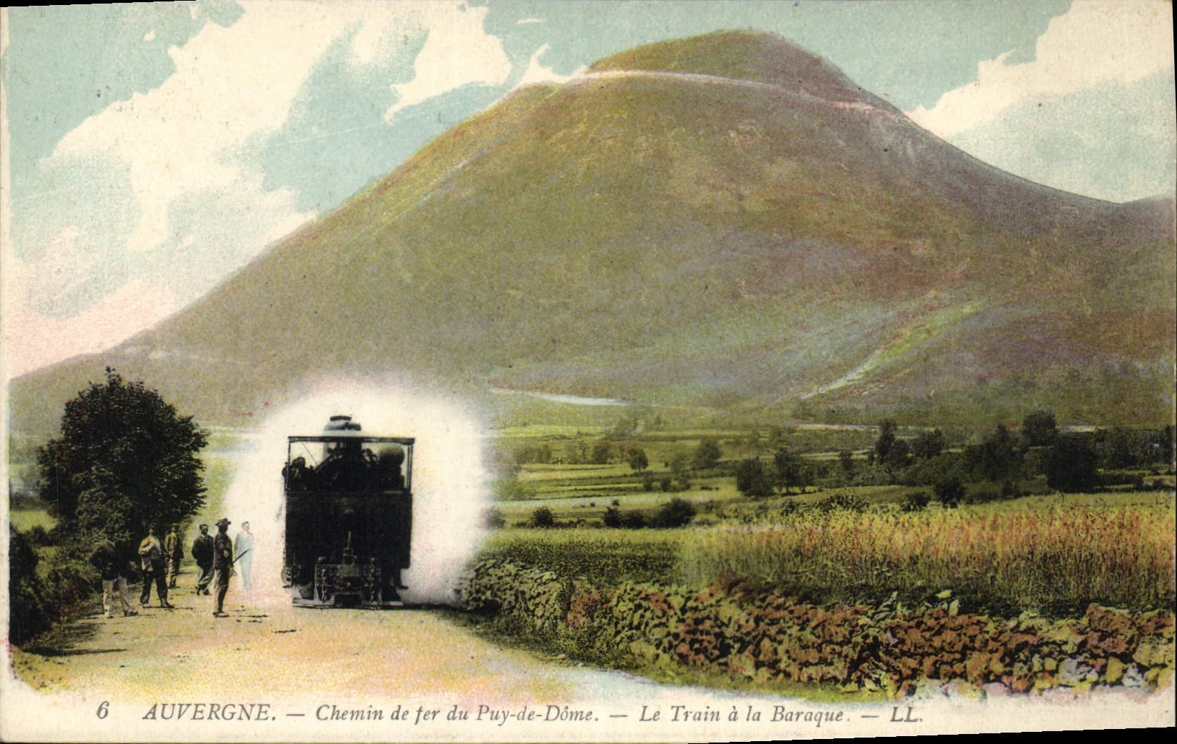 Auvergne — Chemin de fer du Puy-de-Dôme — Le Train à la Baraque — LL