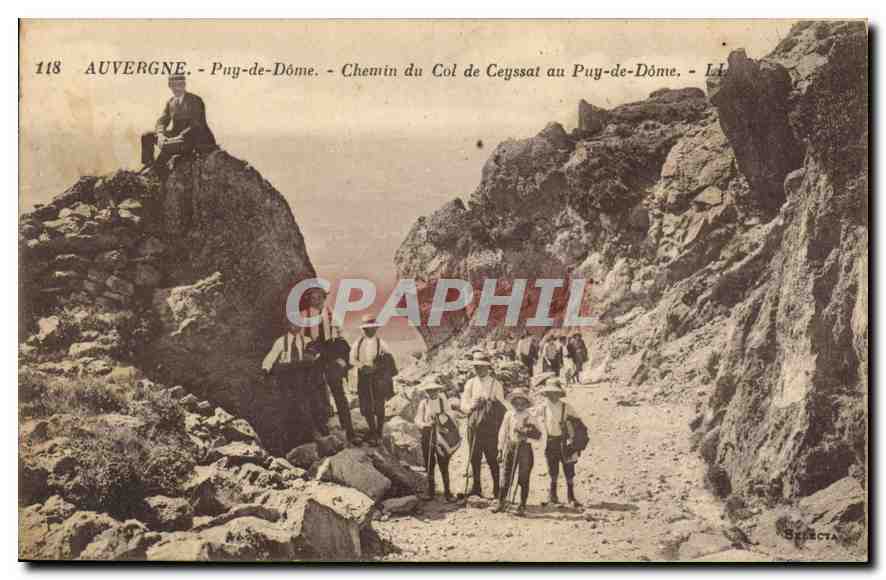Auvergne - Puy-de-Dôme - Chemin du Col de Ceyssat au Puy-de-Dôme — Selecta, n° 118