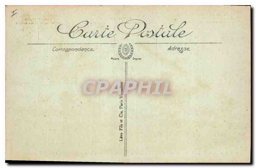 Vue du Puy de Dôme — terrasse de l'observatoire — Puy de Pariou, Nid de la Poule, Camp Militaire du Berger — éditeur Selecta, n° 87 — Rückseite