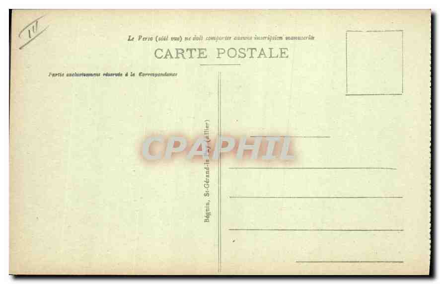 Ascension du PUY de DOME — L'Auvergne pittoresque — Idéal, n° 4296 — Reverso