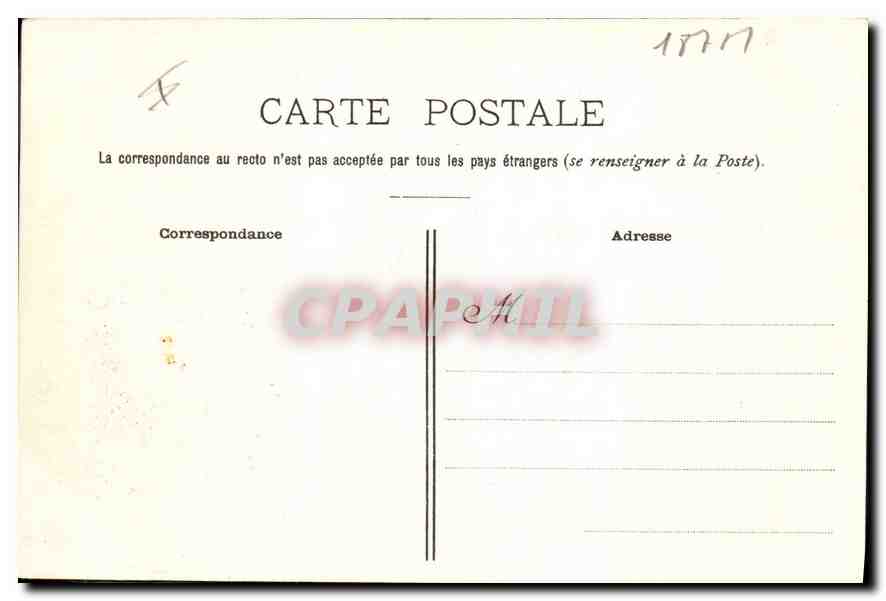 Auvergne — Le Puy-de-Dôme — G.D. n°61 — Verso