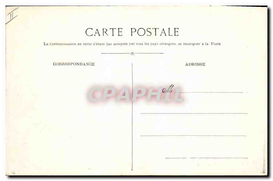 Les Ruines du Temple de Mercure et l'Observatoire du Puy de Dôme — Éditeur : David & Hébert, n° 11 — Reverso