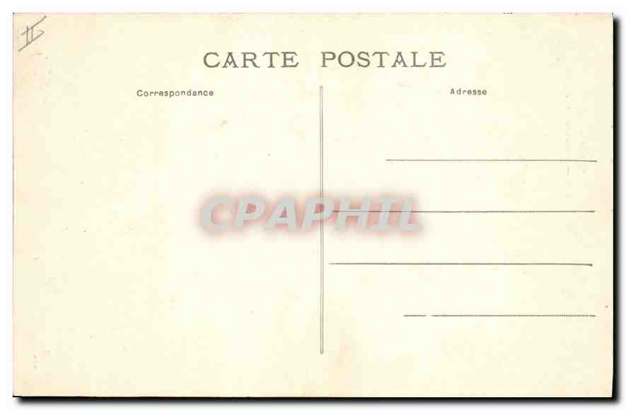 CPA Le Puy de Dome L'Ascension a pied  — Rückseite