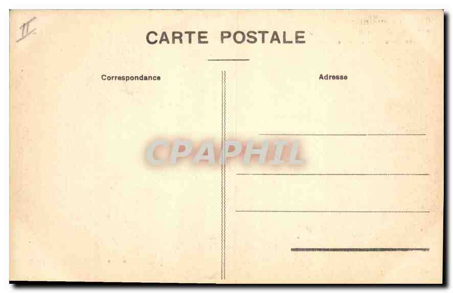 Le Puy-de-Dôme — Un coin des Ruines du Temple de Mercure et l’Observatoire — série 407 — Rückseite