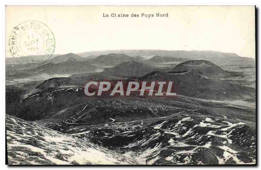 CPA La Chaine des Puys Nord 