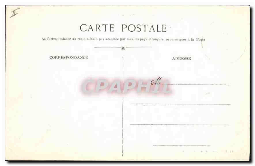 CPA La Chaine des Puys Nord  — Rückseite