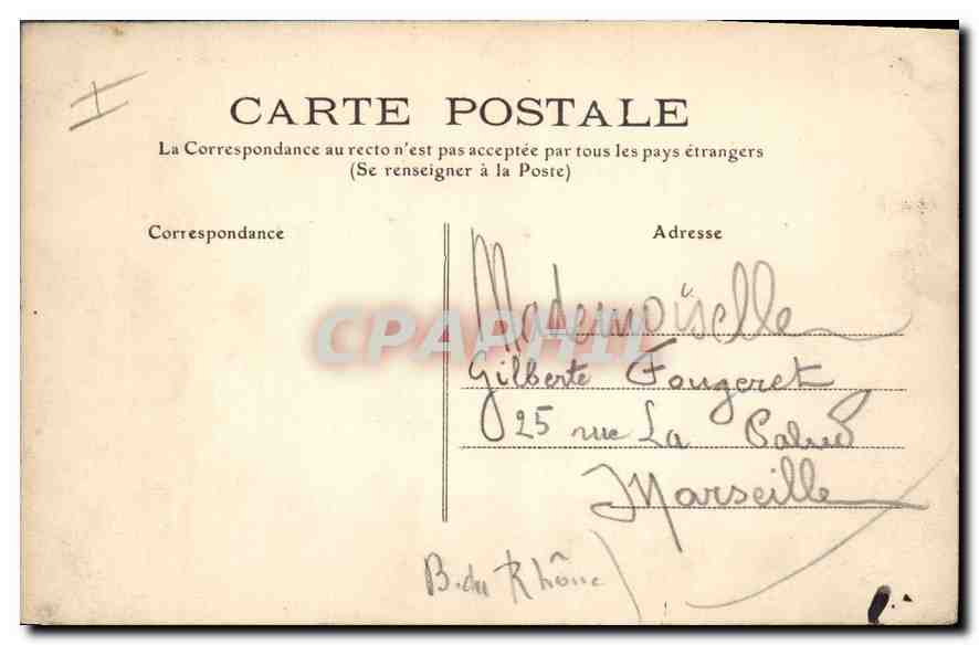 Le PUY-de-Dôme — L'Auvergne — Verleger M.T. I.L. n°358 — Rückseite