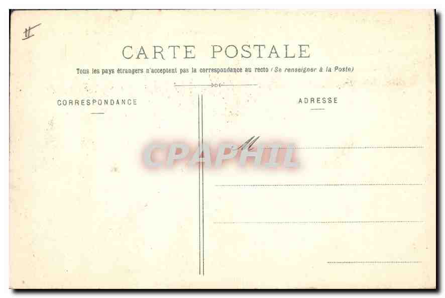 CPA Le Sommet du Puy de Dome Les Ruines et l'Observatoire  — Rückseite