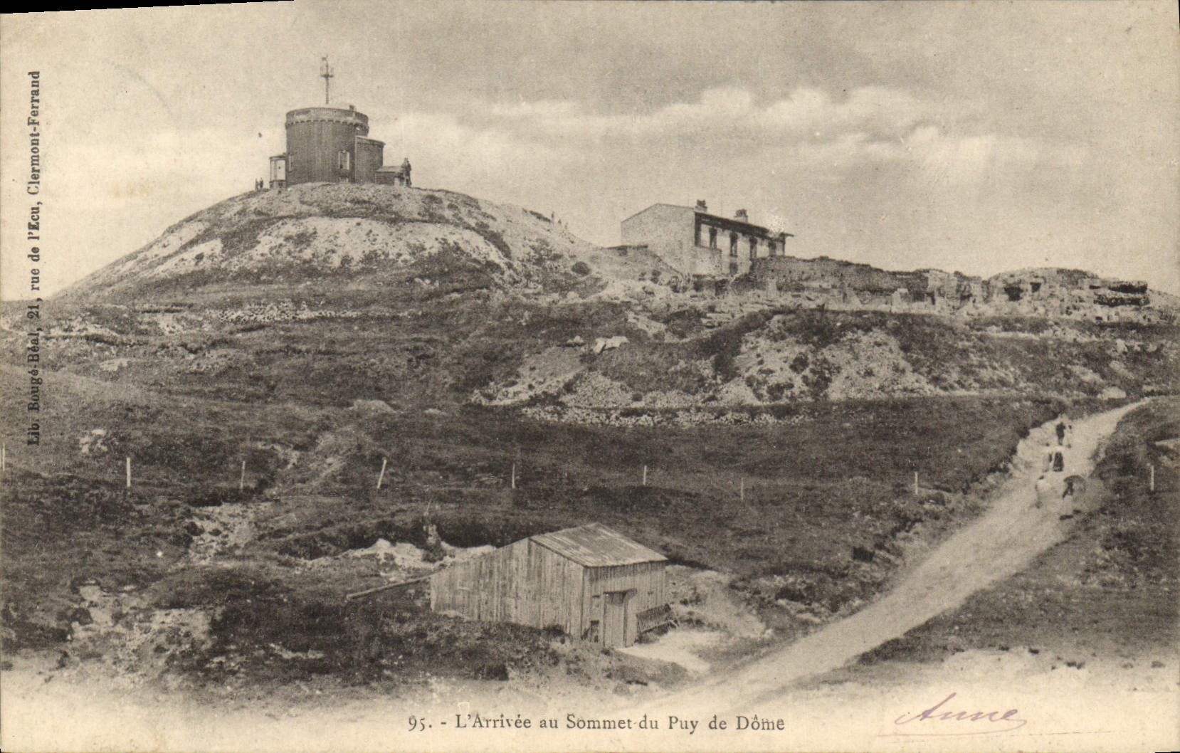 Arrivée au sommet du Puy de Dôme — Clermont-Ferrand — Lib. Bouge-Blat, 95