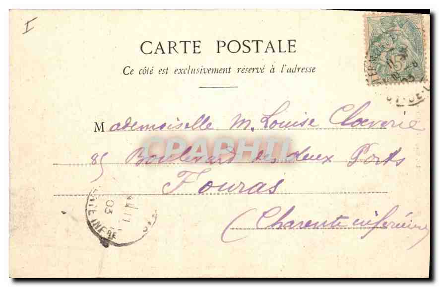 Arrivée au sommet du Puy de Dôme — Clermont-Ferrand — Lib. Bouge-Blat, 95 — Rückseite