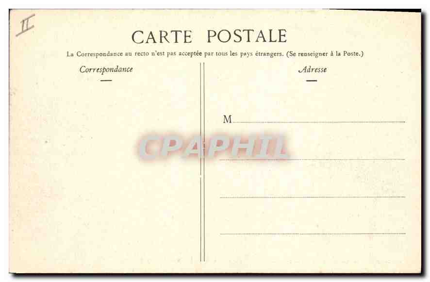 Arrivée au Sommet du Puy de Dôme — Lib. Bougé-Béal, 21 Rue de l’Ecu, Clermont-Ferrand — Verso