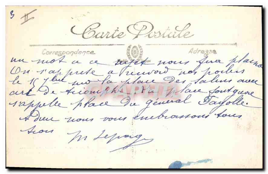 Piscine Romaine du Temple de Mercure au Sommet du Puy de Dôme — Diliché Pizzanet — Selecta — Verso