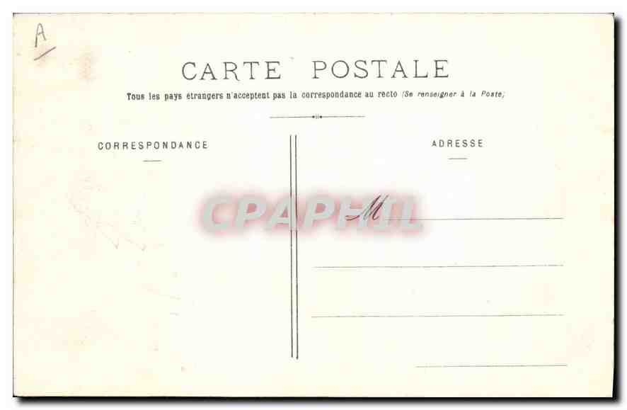 Arrivée au sommet du Puy de Dôme — Auvergne — G. Delaunay, édit., Clermont-Ferrand — Verso
