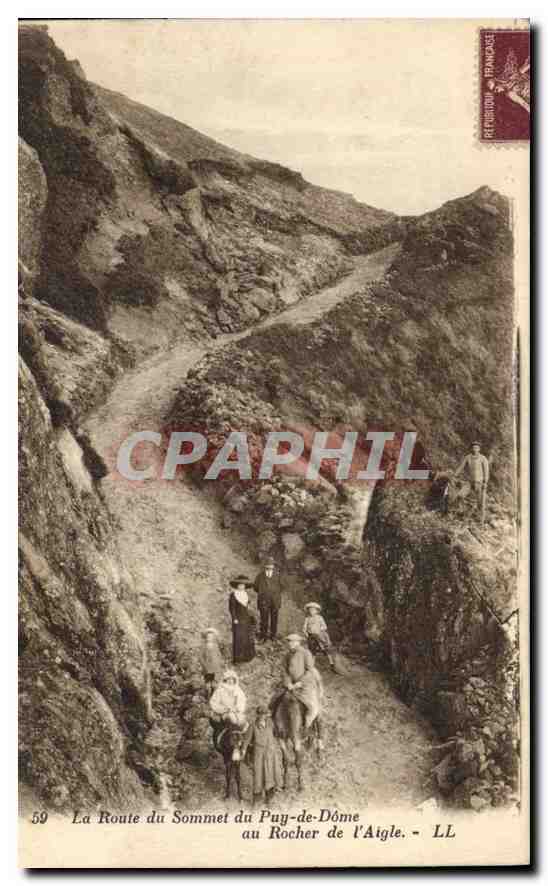 La Route du Sommet du Puy-de-Dôme au Rocher de l'Aigle — LL