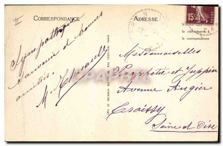 La Route du Sommet du Puy-de-Dôme au Rocher de l'Aigle — LL — Verso