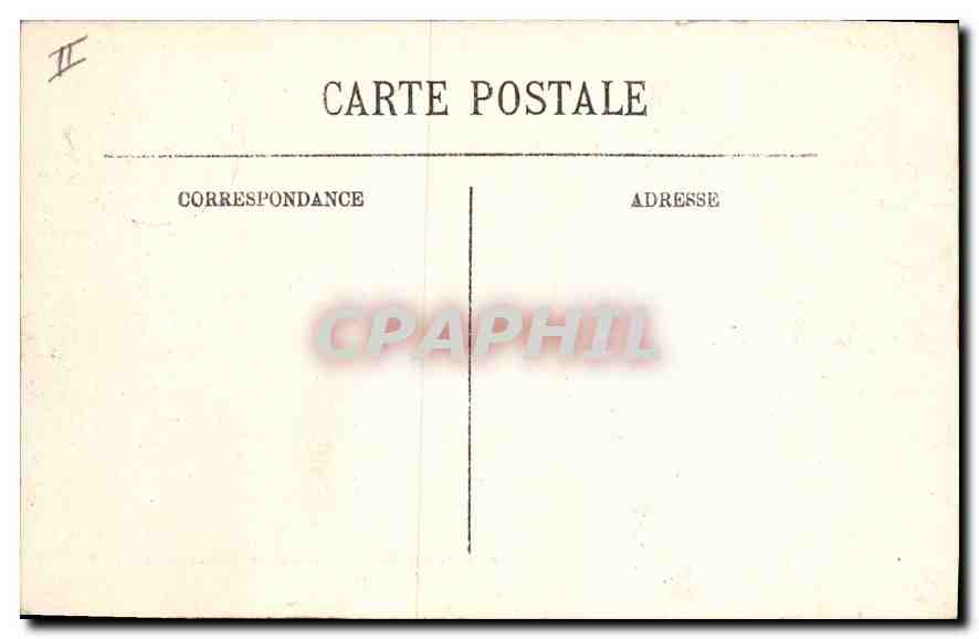 Les Monts-Dore vus de la Terrasse de l'Observatoire du Puy-de-Dôme — Cliché Plazanet — Direction de la Bourboule — Verso
