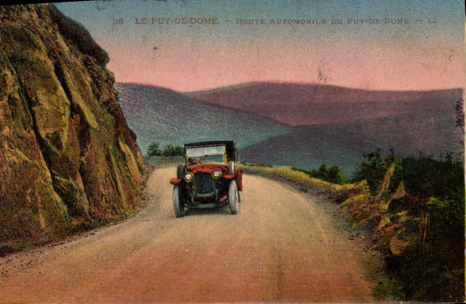 Le Puy-de-Dôme — Route Automobile du Puy-de-Dôme — LL
