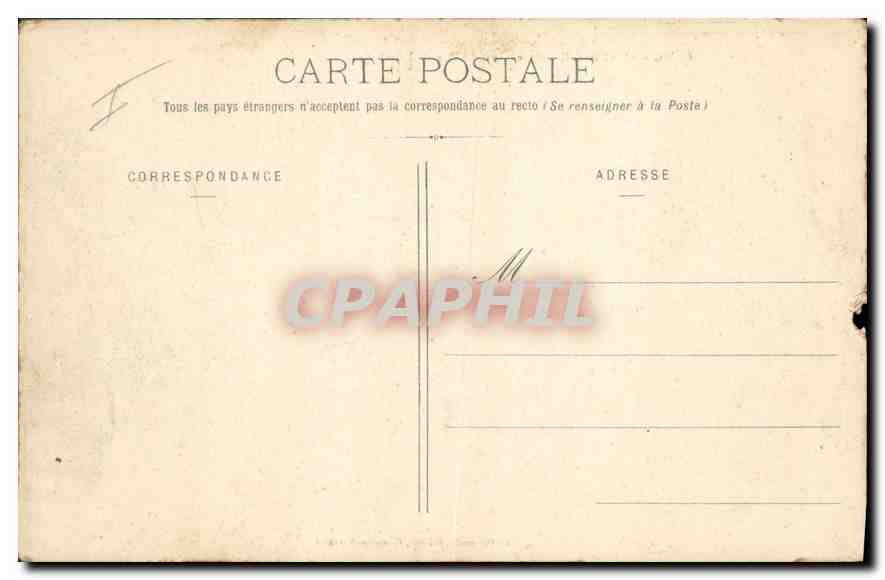 Ascension du Puy de Dôme — Auvèrge — G. Delaunay, éditeur, Clermont-Ferrand — Verso