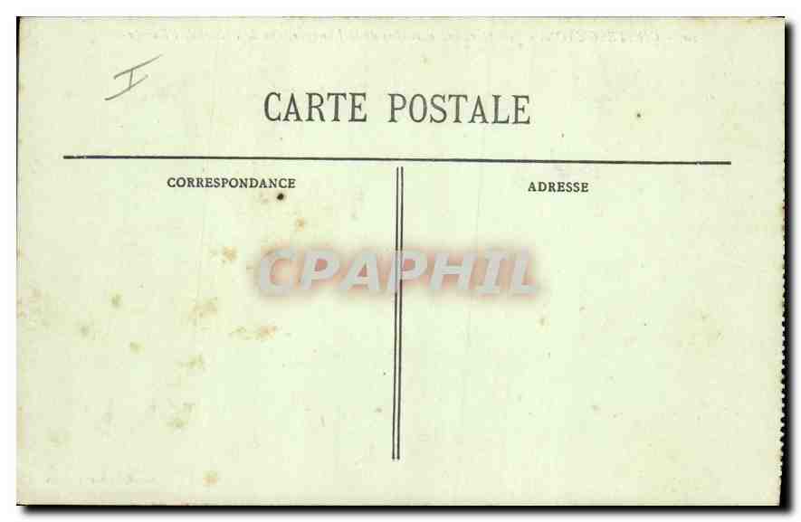 CPA Chatelguyon Echappee sur les confins de la Limagne vue de l'Hotel de l'Europe  — Rückseite
