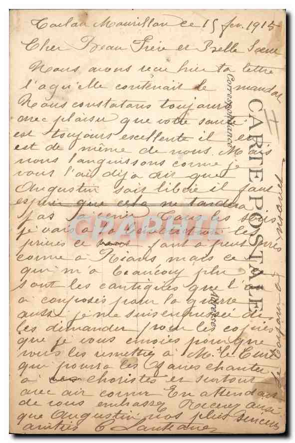 Toulon — La Cathédrale — Éditeur E.D. — Verso