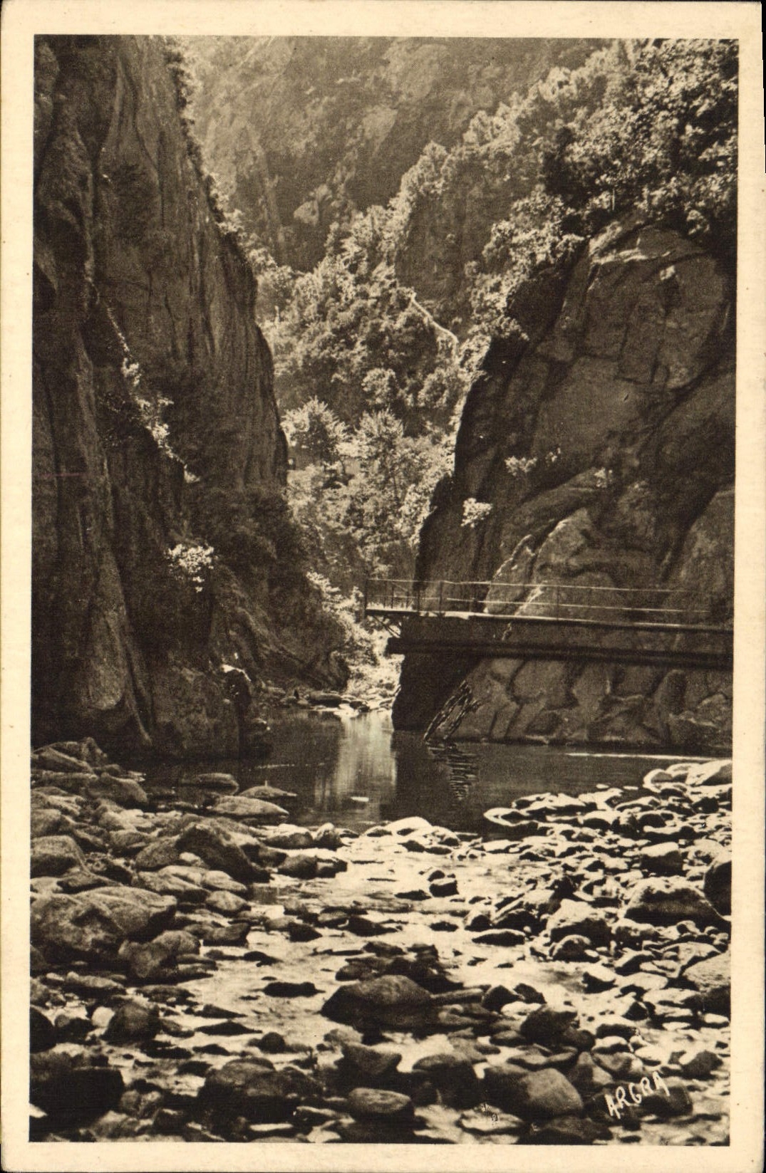 CPA Amelie les Bains PO Gorges du Mondony 