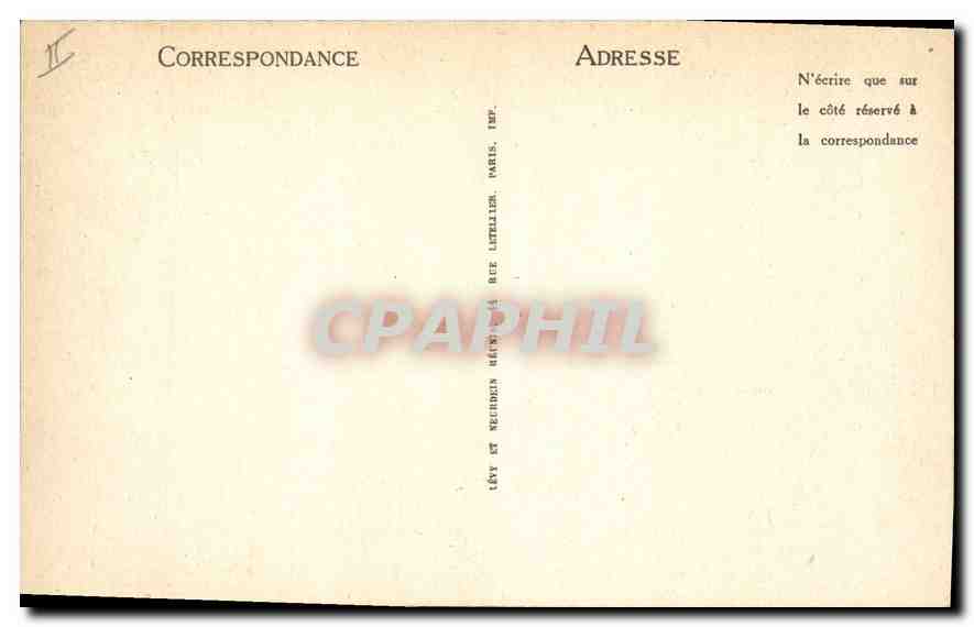 CPA Amelie les Bains Route de Montbolo et le Calvaire  — Rückseite