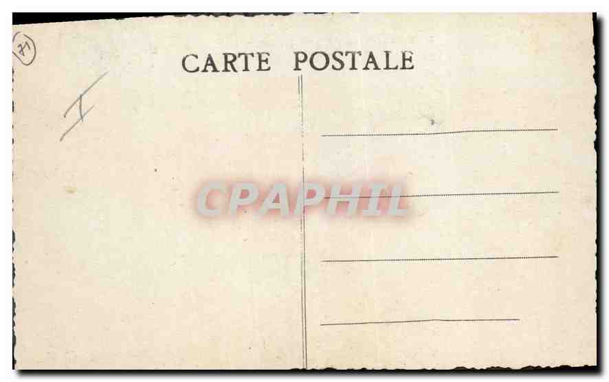 CPA Chalon sur Saone S et L Bassin du Canal Bateaux Peniches — Rückseite