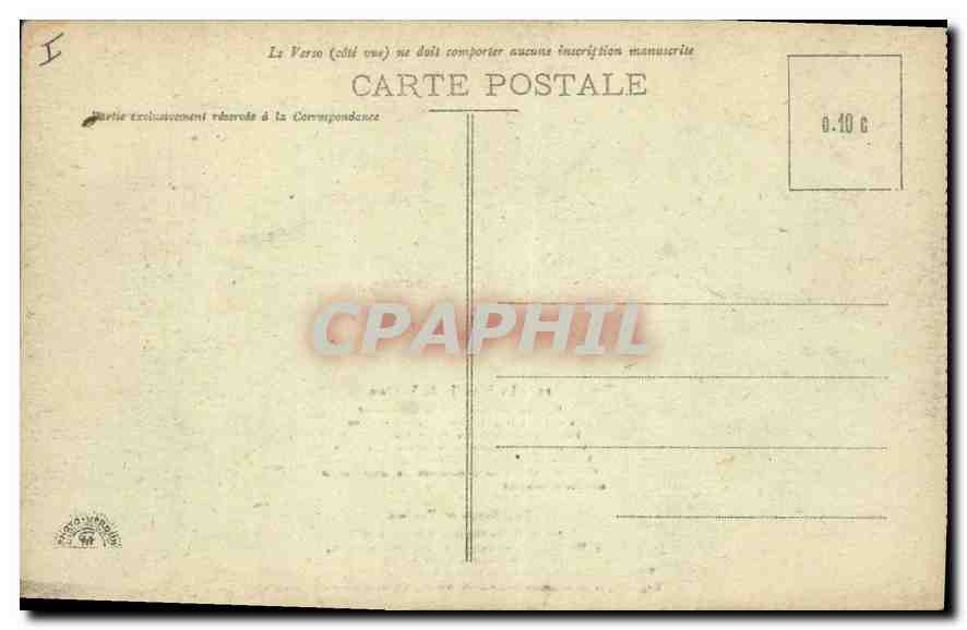CPA La Bataille de Verdun  — Rückseite