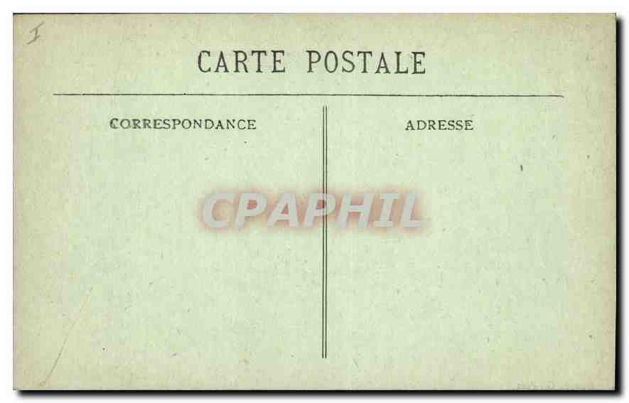 Verdun — Fort de Souville, die Ostbastion — Vintage Postcard/Antike Ansichtskarte — Rückseite