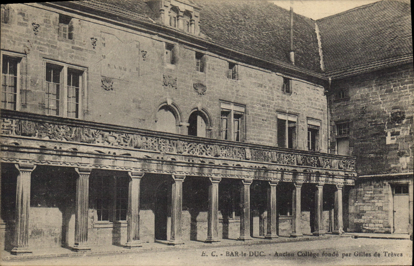 CPA Bar le Duc Ancien College fonds par Gilles de Travers 