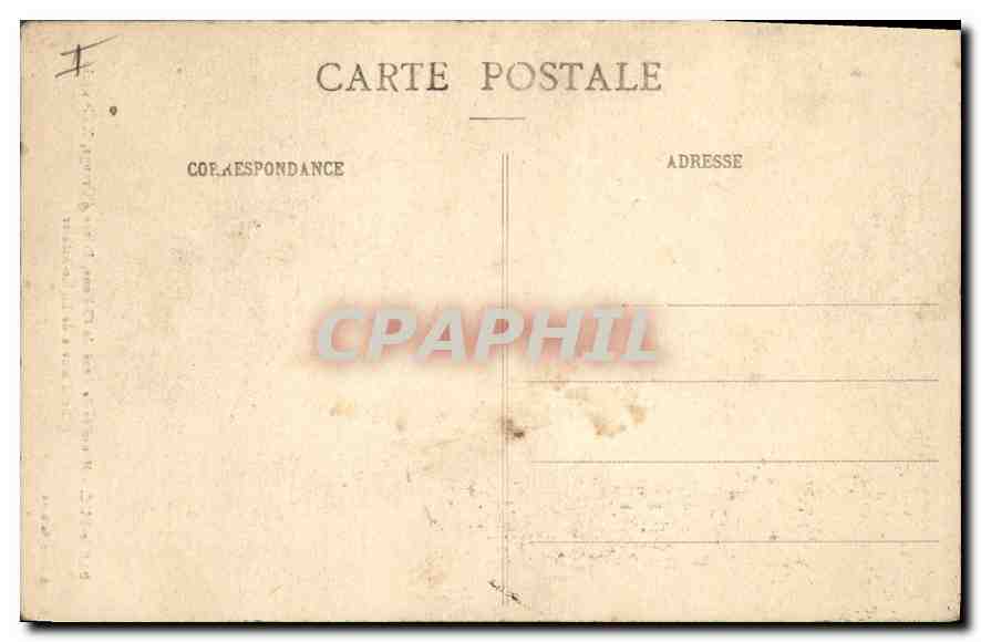 CPA Bar le Duc Mausolee de Renee de Chalons Prince d'Orange Squelette — Rückseite