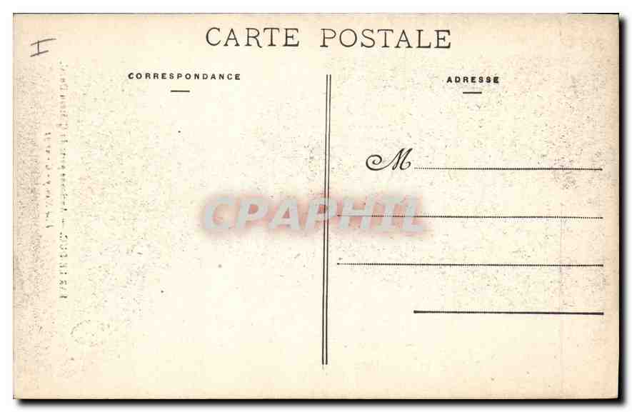 CPA Bar le Duc Ancienne porte du Chateau Ducel  — Rückseite