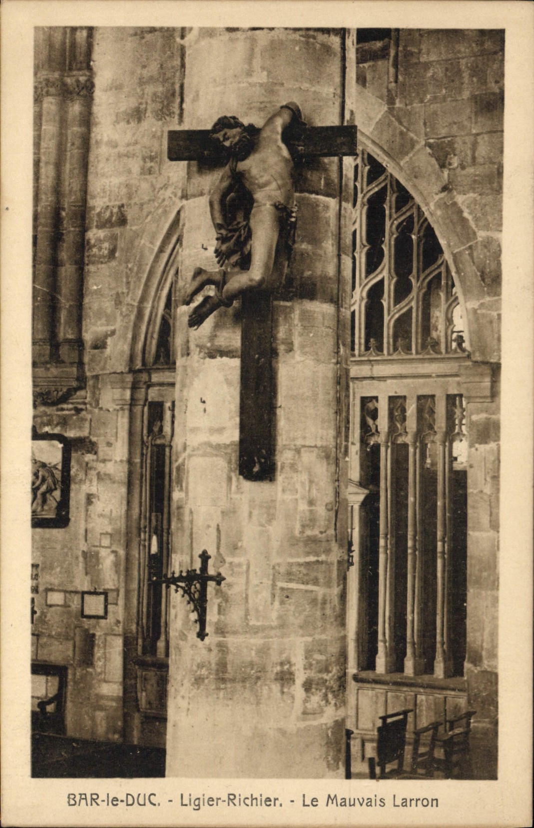 CPA Bar le Duc Ligier Richier Le Mauvais Larron 
