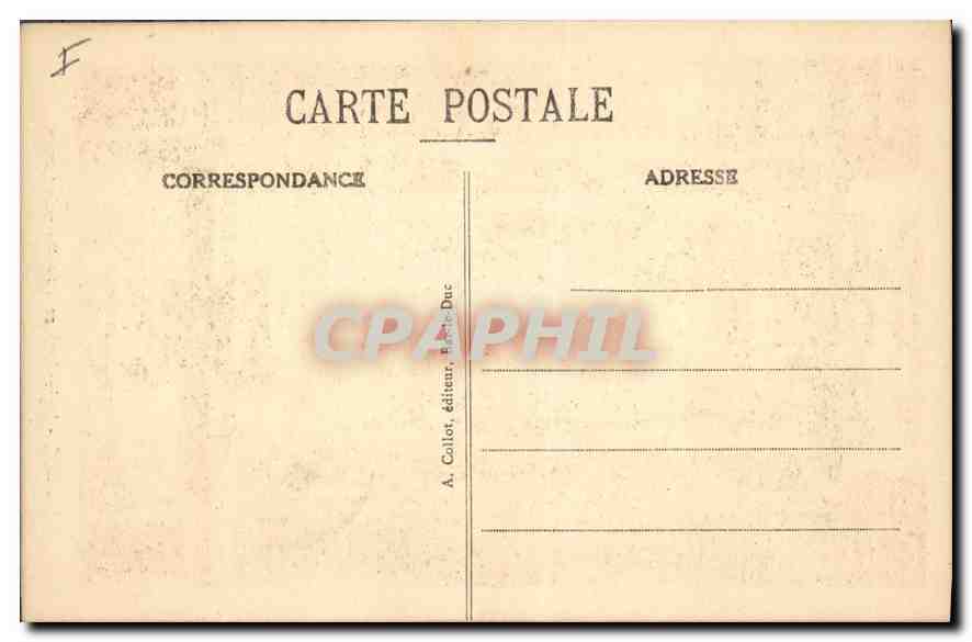 CPA Bar le Duc Ligier Richier Le Mauvais Larron  — Rückseite