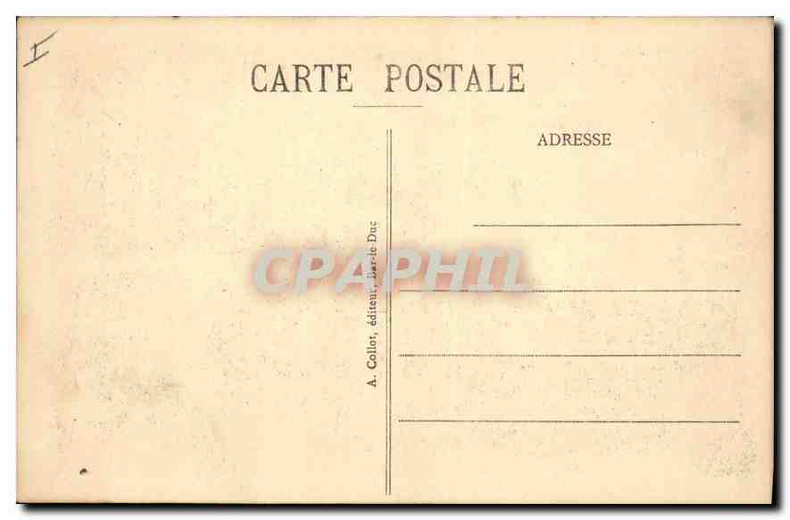 CPA Bar le Duc Eglise St Etienne et Musee  — Rückseite