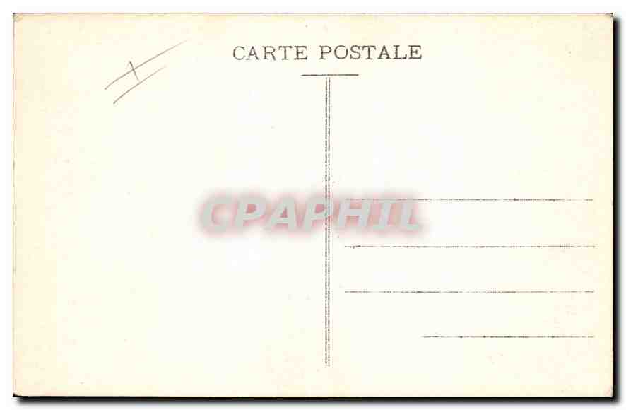 CPA Le Pont du Gard  — Rückseite