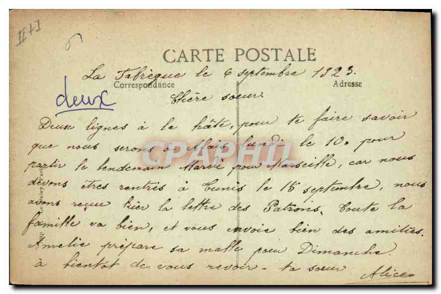 Pont du Gard — Vallée du Gardon à travers les Arches du Pont — B.D. éditeur, n°6 — Reverso