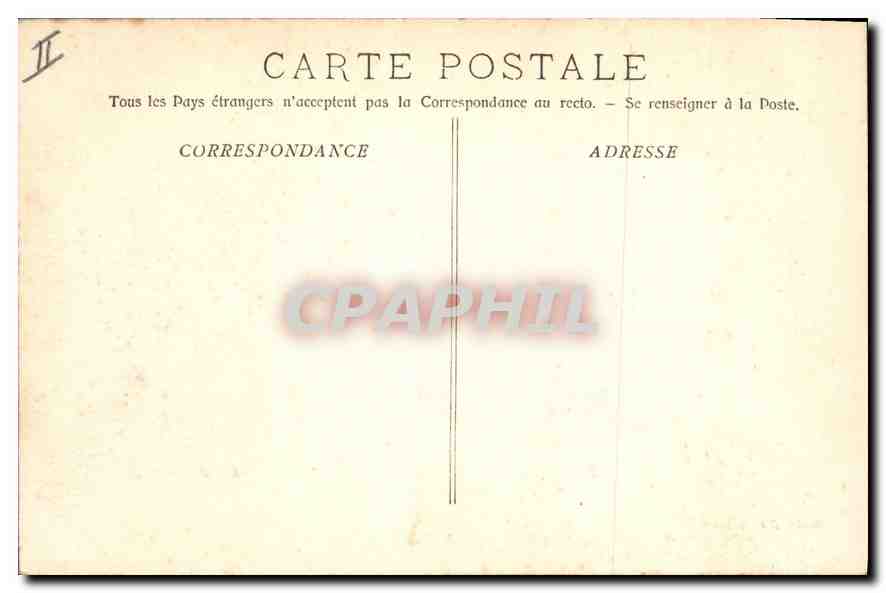 CPA Le Pont du Gard et Riviere Le Gardon  — Rückseite