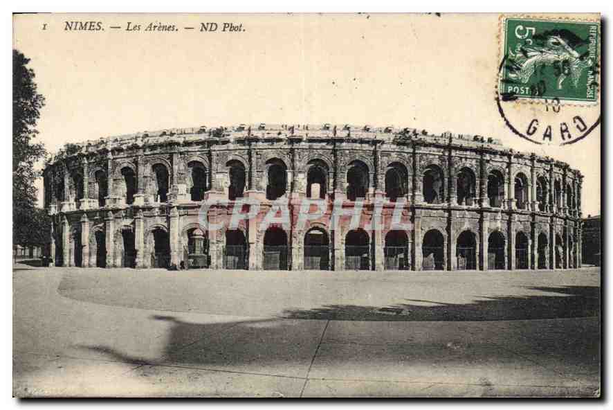 Nîmes — Die Arenen — ND Pbot.