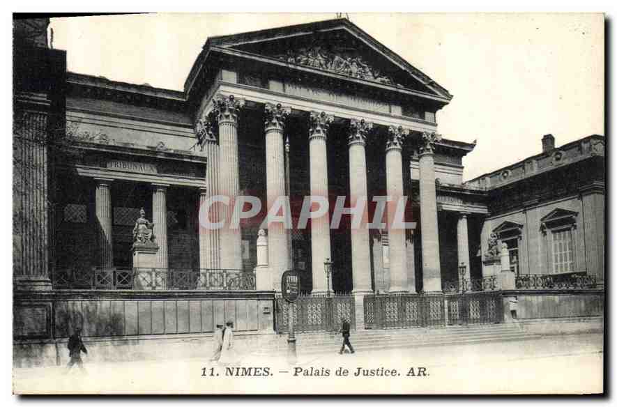 Nîmes — Palais de Justice — AR. N°11