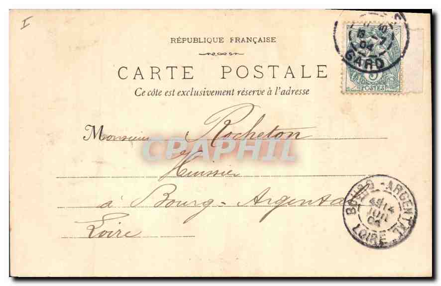 Nîmes - Vue Générale de la Fontaine — Phototyp. E. Lacour — Marseille, n° 181 — Reverso