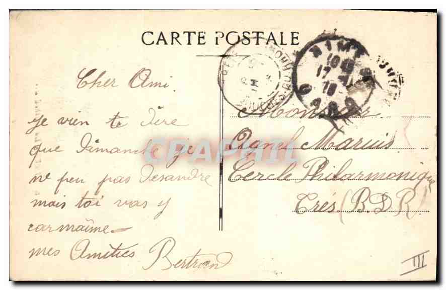 Nîmes - La Cathédrale — éditeur inconnu, n° 8 — Reverso