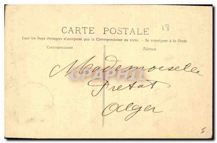 CPA Nimes La Tour Magne  — Rückseite