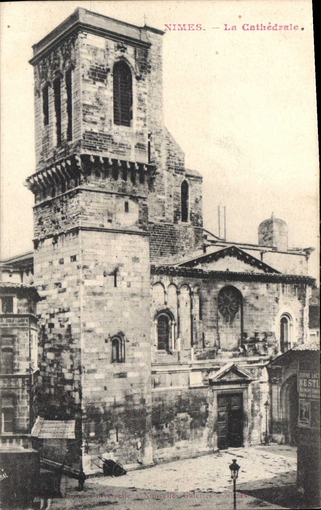 Nîmes — La Cathédrale — Édition Nouvelles Galeries à Nîmes