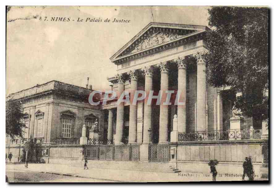 CPA Nimes Le Palais de Justice 